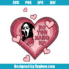 Ghostface Valentine Svg