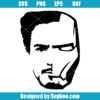 Iron Man Tony Stark Face Svg