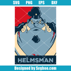 Jinbe Helmsman Anime One Piece Svg