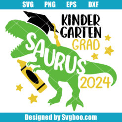 Kindergarten Grad Saurus 2024 Svg