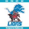 Mandalorian Baby Yoda Lions NFL Svg