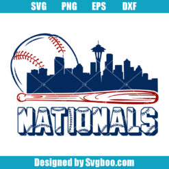 Nationals Baseball Logo Svg