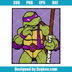 Ninja Turtle Donatello Svg