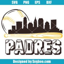 Padres Baseball Logo Svg
