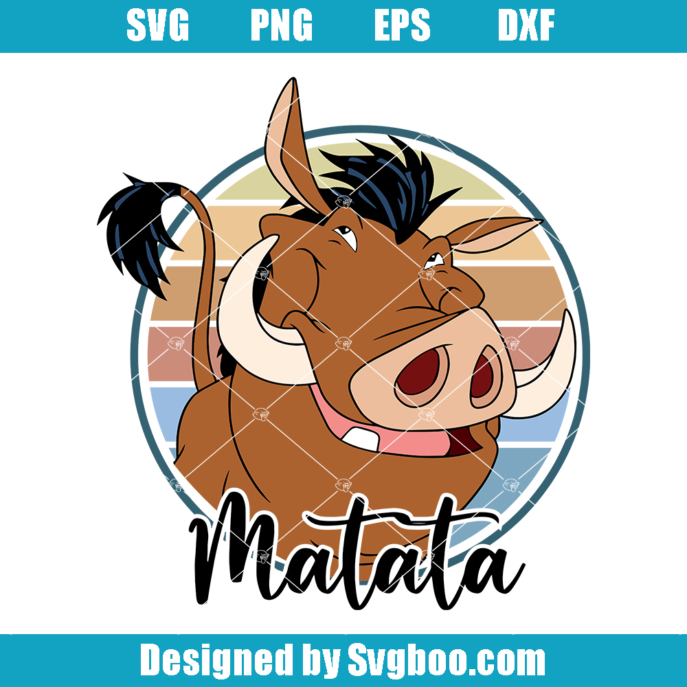 Pumbaa Characters Svg, Best Friends Svg, Wild Trip Svg, Friendship Svg Pumbaa Characters Svg