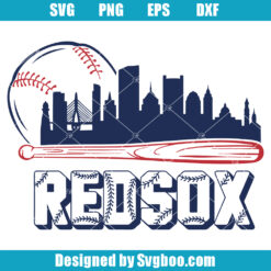 Red Sox Baseball Logo Svg