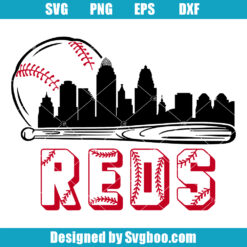 Reds Baseball Logo Svg