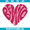 Retro Benito Valentine Heart Svg