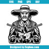 Rodeo Man Svg