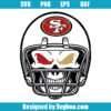 San Francisco 49ers Skull Svg