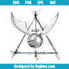 Snitch Hallows Svg