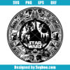 Star Wars Calendar Svg