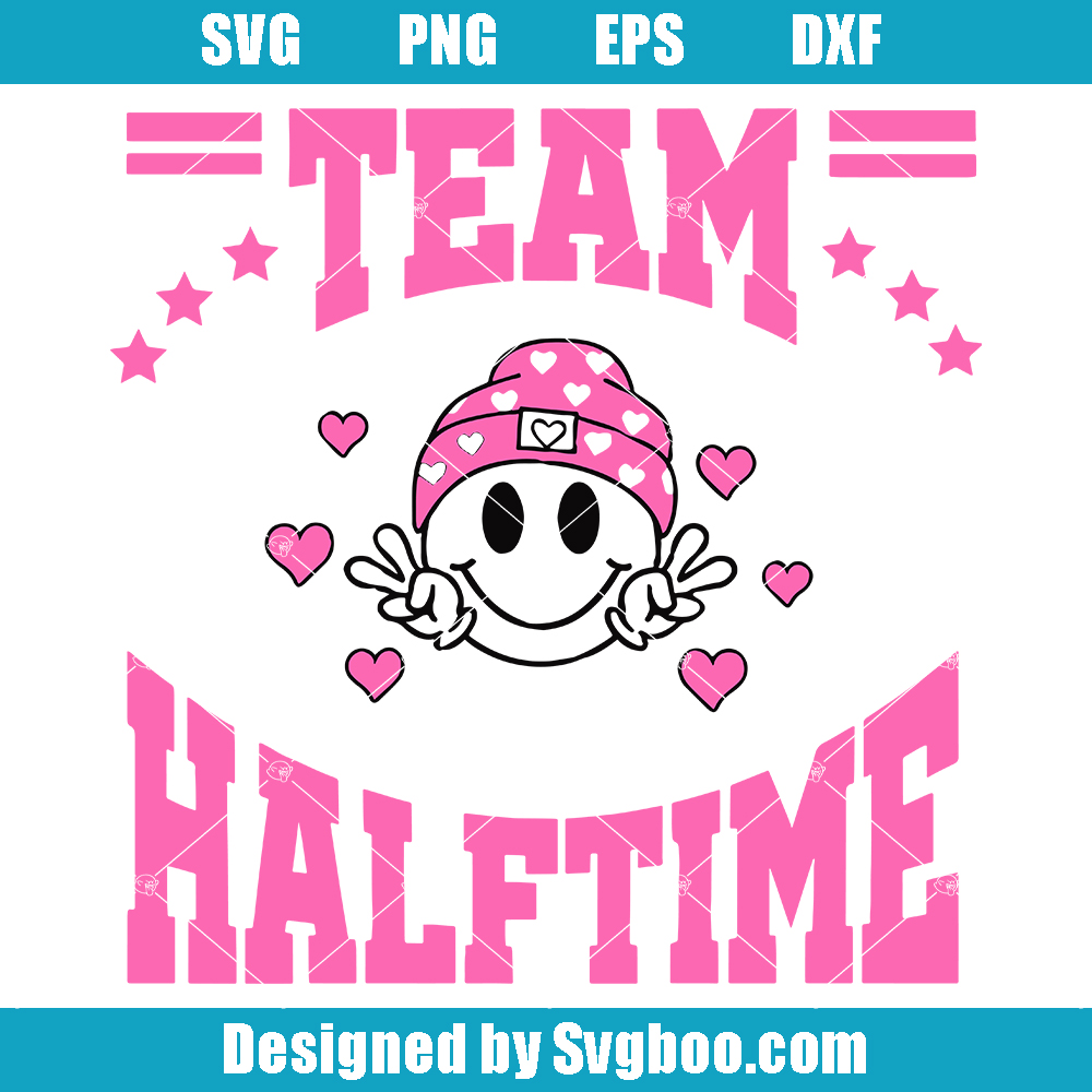 Team Halftime Svg, Football Game Day Svg, I'm Just Here For The Snacks Svg