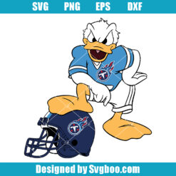 Tennessee Titans Donald Duck Football Svg