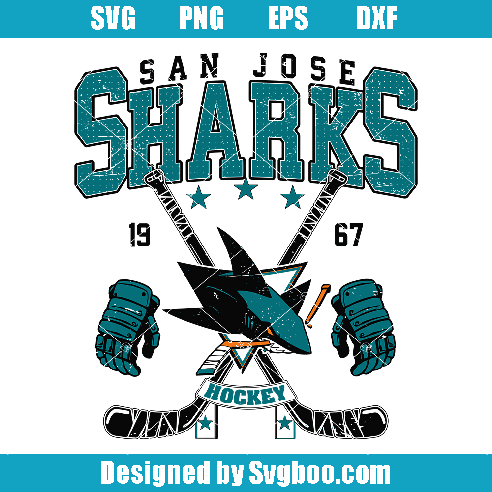 Vintage San Jose Sharks 1967 Hockey Team Svg, San Jose Sharks Hockey Svg Vintage San Jose Sharks 1967 Hockey Team Svg