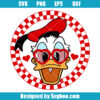 Donald Duck Characters Valentine's Day Svg