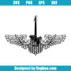 Guitar Wings Svg