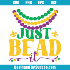 Just Bead It Svg