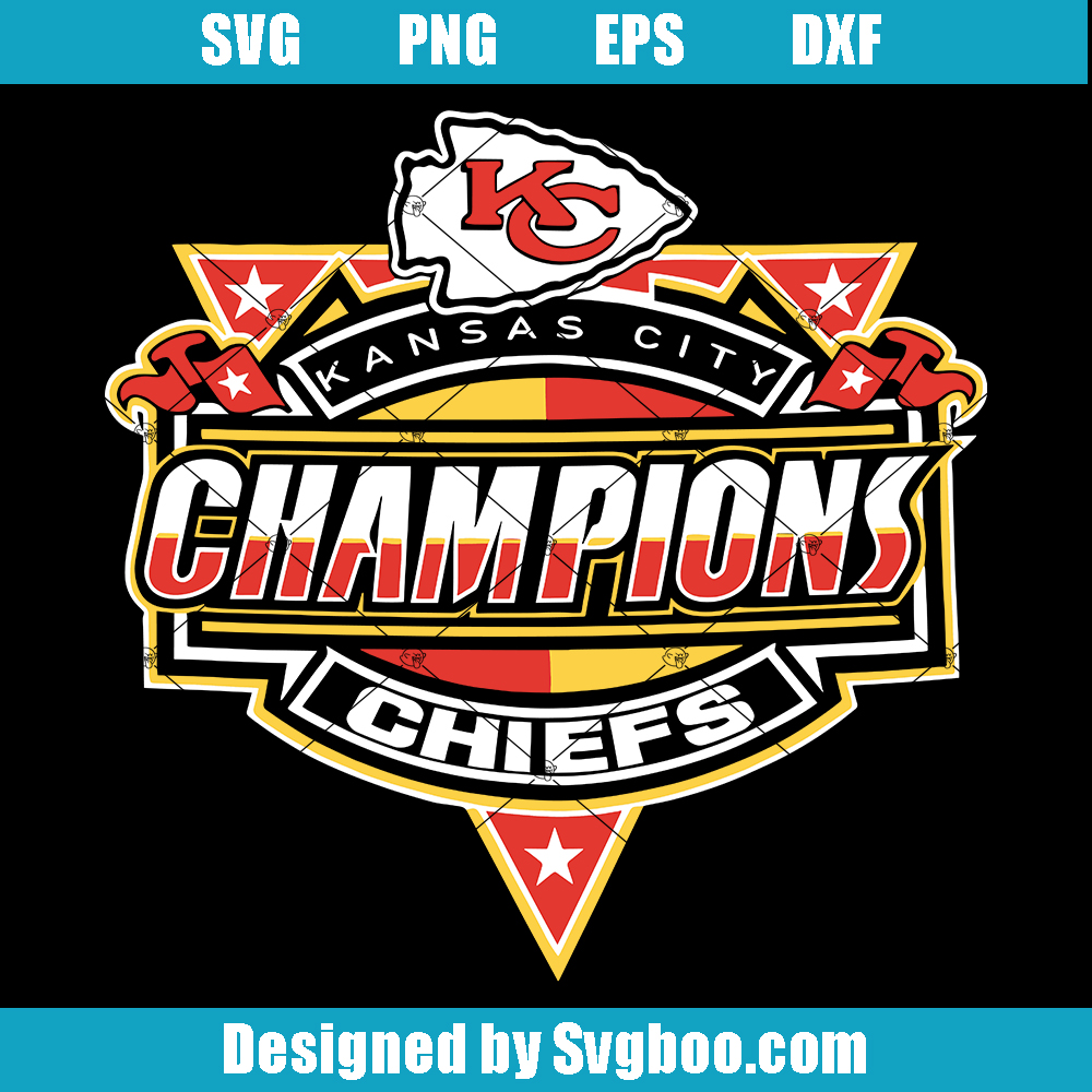 Kansas City Chiefs Champion Svg, Super Bowl LVIII Champions Svg Kansas City Chiefs Champion Svg