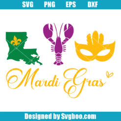 Mardi Gras Carnival Svg