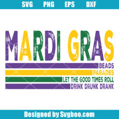 Mardi Gras Carnival Svg
