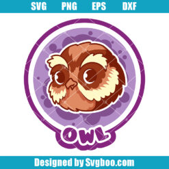 Owl Mascot Svg