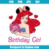 Princess Birthday Girl Svg