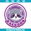 Raccoon Mascot Svg