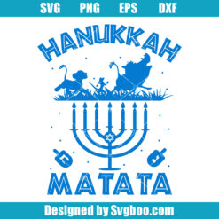 Simba Timon Pumbaa Hanukkah Matata