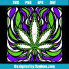 3D Marijuana Svg