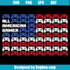 All American Gamer Svg