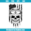 American Sailor Skull Svg