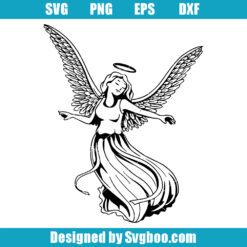 Beautiful Angel Svg