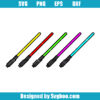 Colourful Lightsaber Svg