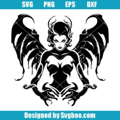Coquettish Succubus Svg