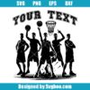 Custom Basketball Team Svg