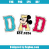 Disney Dad Svg