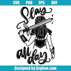Dragon Slayer Warrior Svg