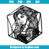 Elf Witch D20 Svg