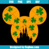 Gold Clover Mickey Mouse Svg