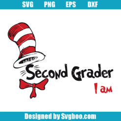 I Am Second Grader Svg