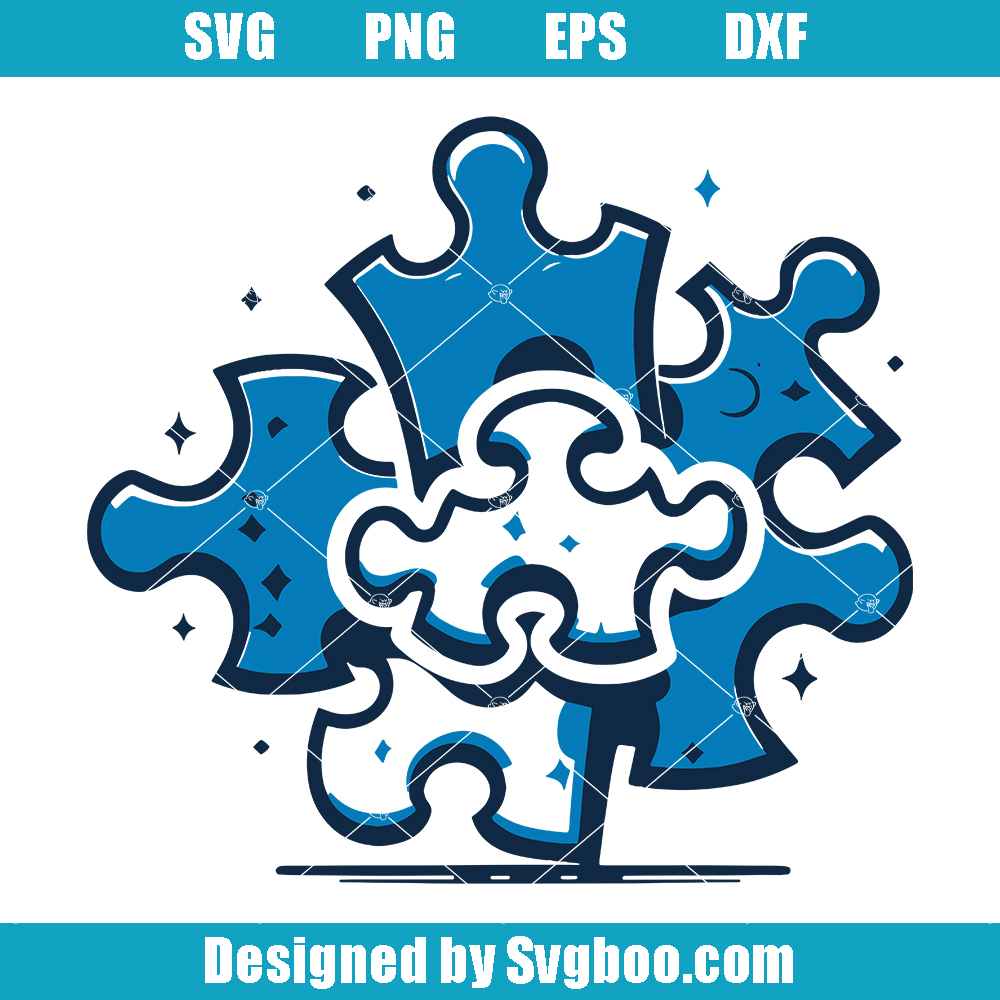 In April We Wear Blue Svg, Autism Awareness Svg, Blue Rainbow Svg In April We Wear Blue Svg