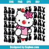 Kawaii Kitty Red Nose Day Svg