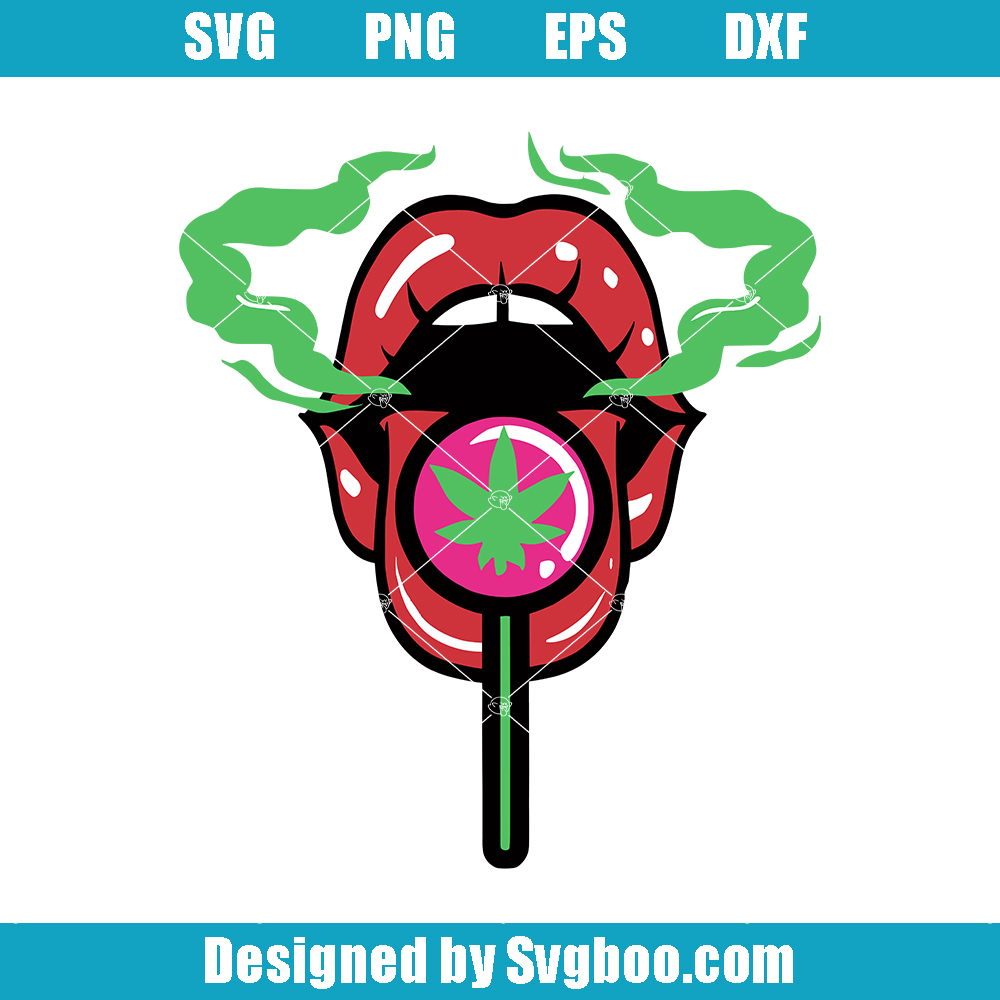 Lollipop Cannabis Svg, Candy Cannabis Svg, Smoking Marijuana Svg Lollipop Cannabis Svg