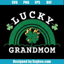 Lucky Grandmom Svg