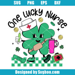 One Lucky Nurse svg