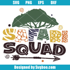 Safari Squad Svg
