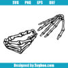 Skeleton Hands Ring Svg