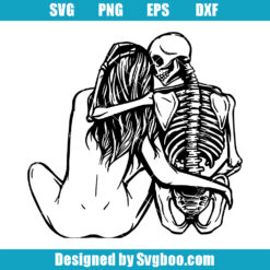 Skeleton Lovers Svg
