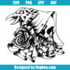 Skull Death Black Crow Head Bone Svg